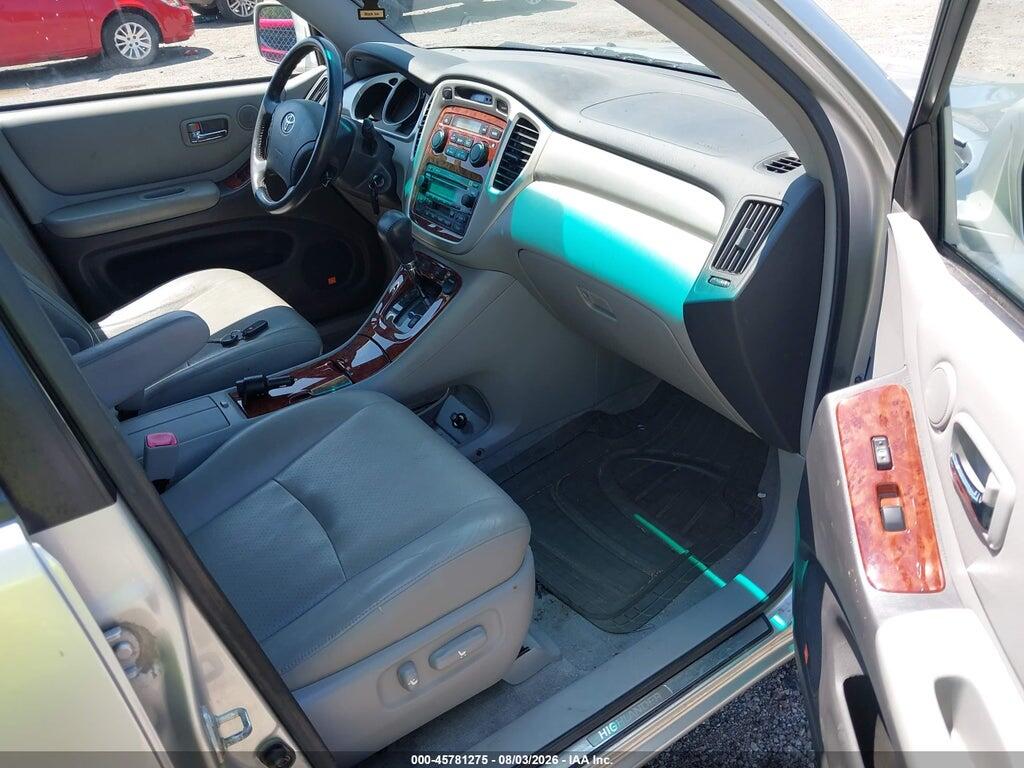 JTEEP21A160186107 2006 TOYOTA HIGHLANDER photo no. 5