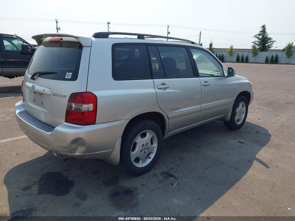 JTEEP21A960183729 2006 TOYOTA HIGHLANDER photo no. 4