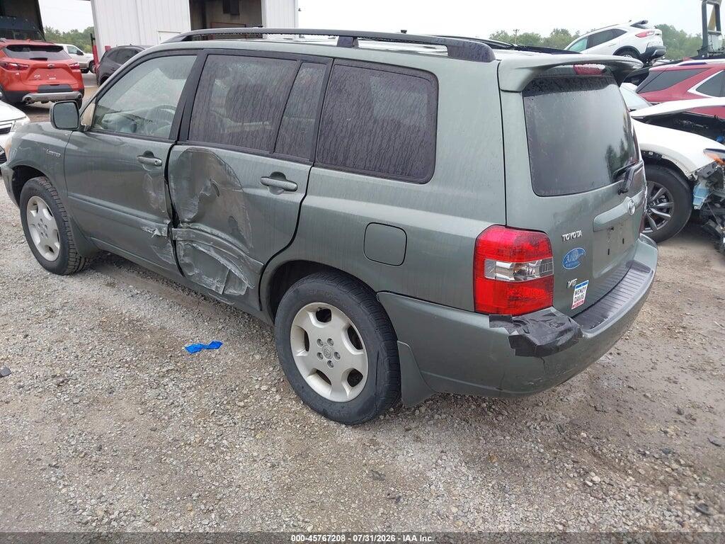 JTEDP21AX60108100 2006 TOYOTA HIGHLANDER photo no. 3