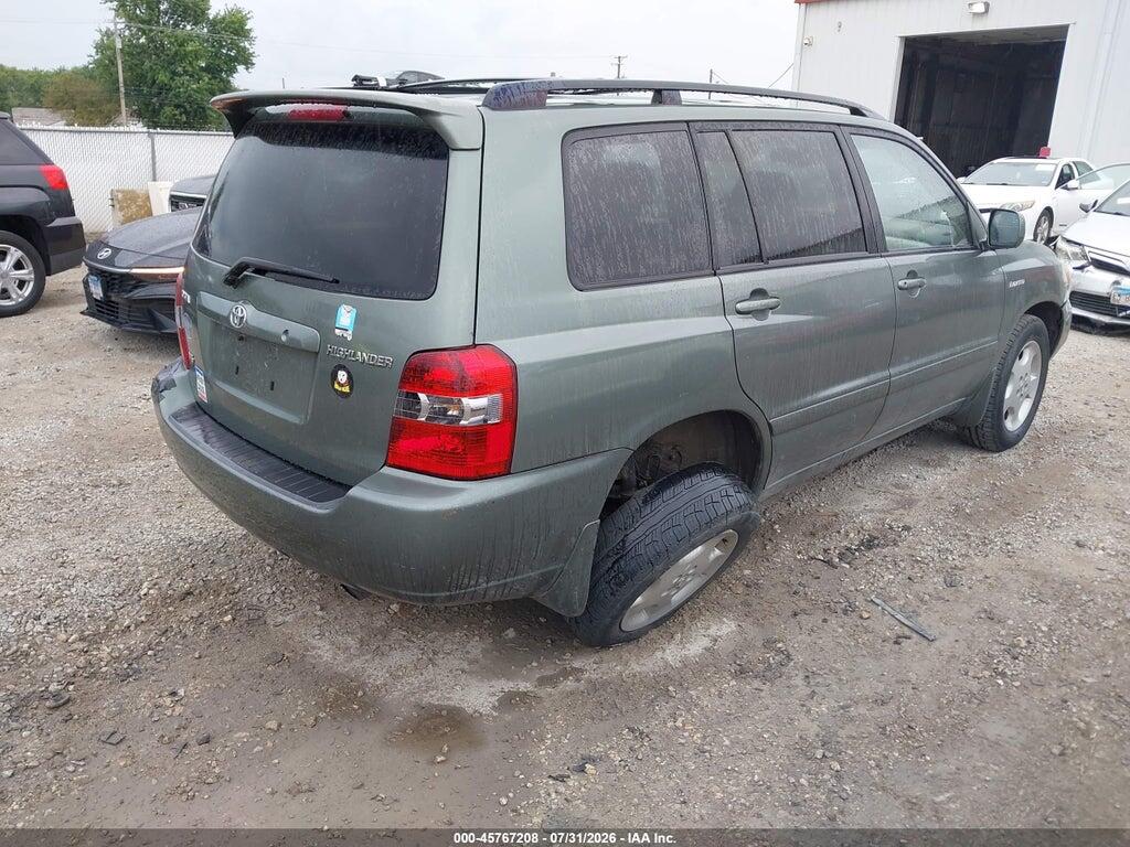 JTEDP21AX60108100 2006 TOYOTA HIGHLANDER photo no. 4