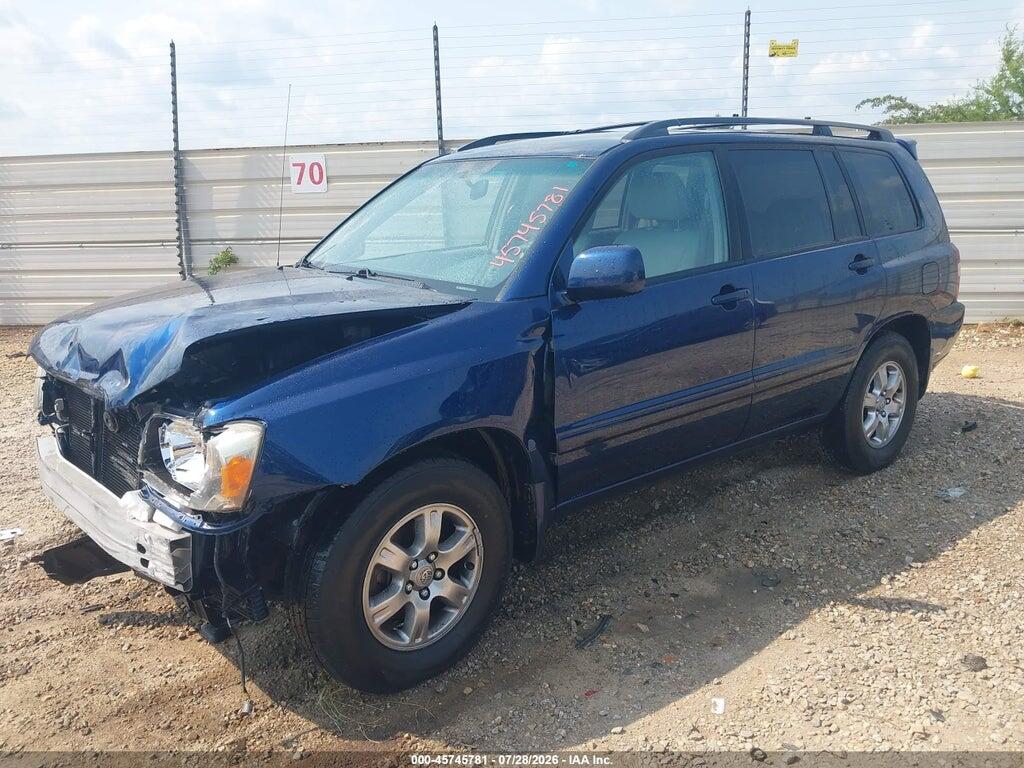 JTEGP21A660102839 2006 TOYOTA HIGHLANDER photo no. 2