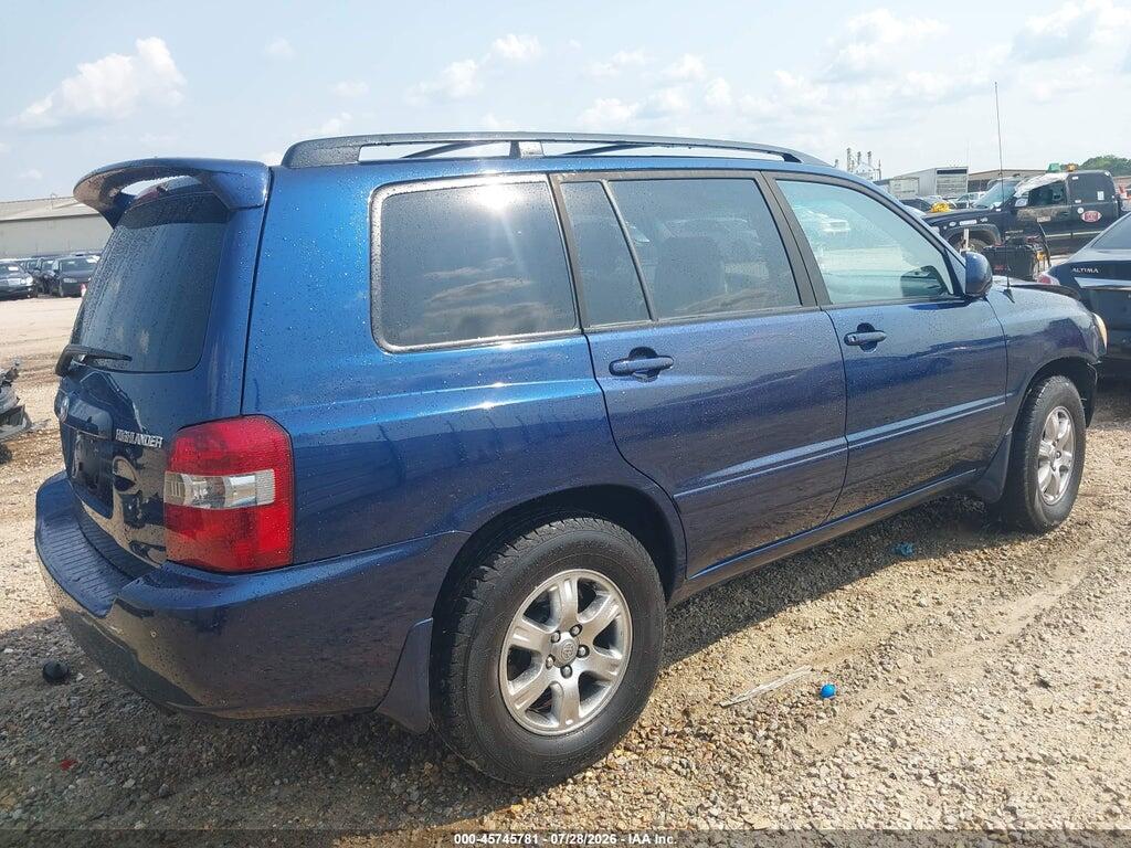 JTEGP21A660102839 2006 TOYOTA HIGHLANDER photo no. 4