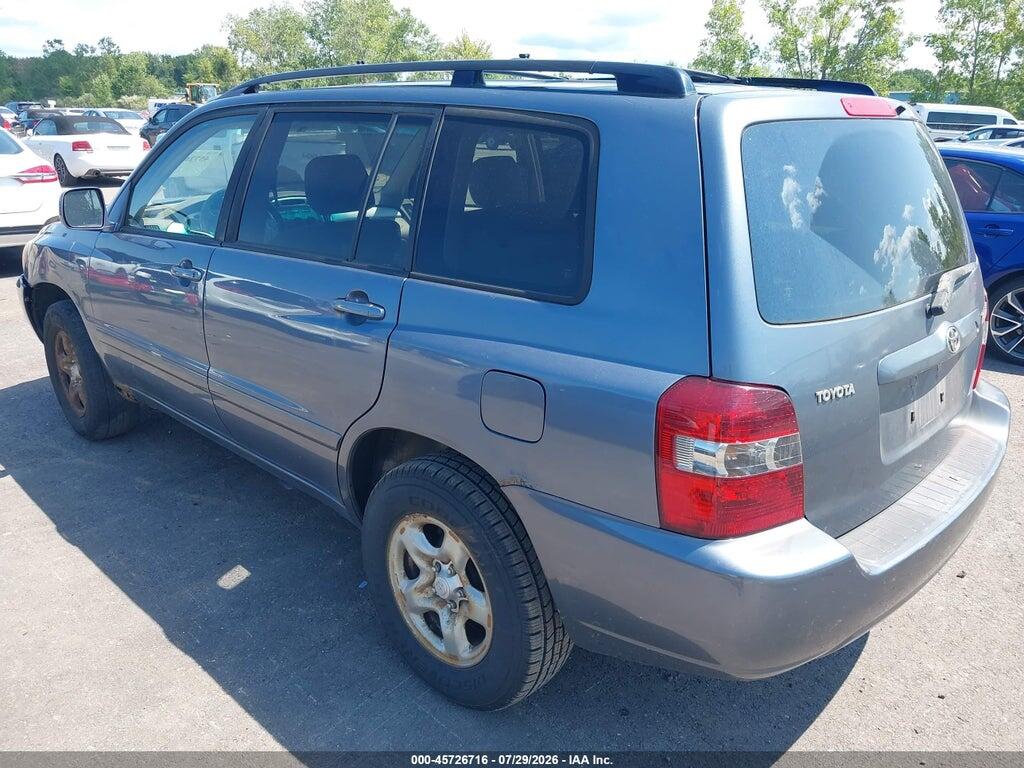 JTEGD21A260142697 2006 TOYOTA HIGHLANDER photo no. 3