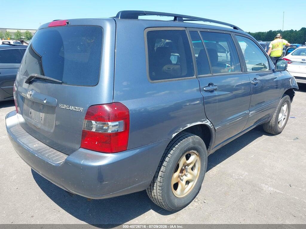 JTEGD21A260142697 2006 TOYOTA HIGHLANDER photo no. 4