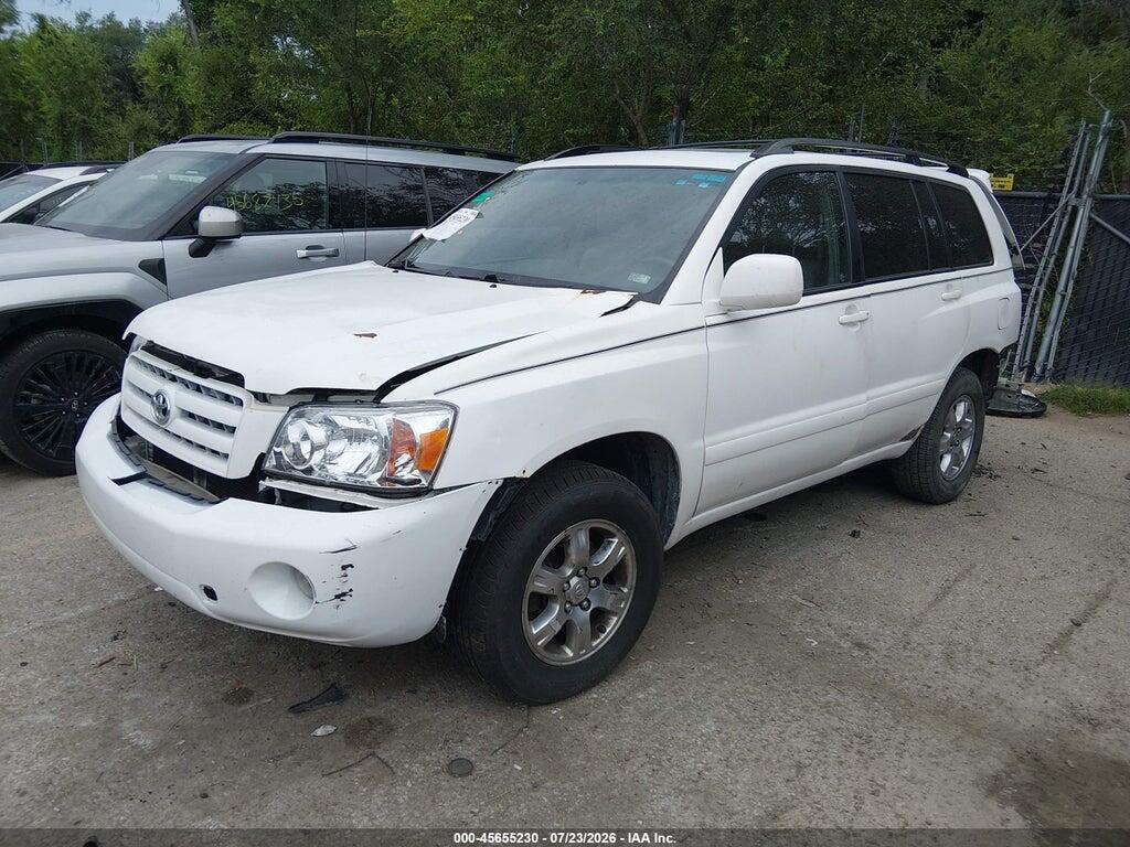 JTEGD21A760154019 2006 TOYOTA HIGHLANDER photo no. 2