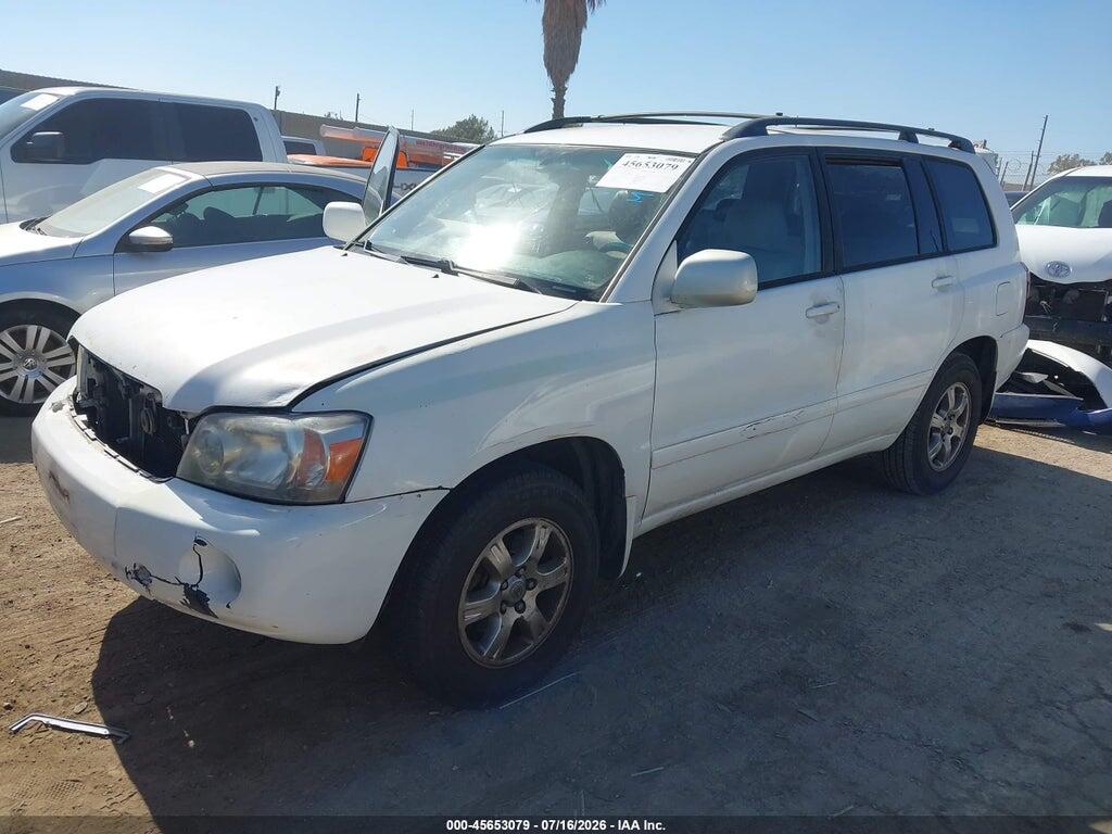 JTEDP21A660099122 2006 TOYOTA HIGHLANDER photo no. 2