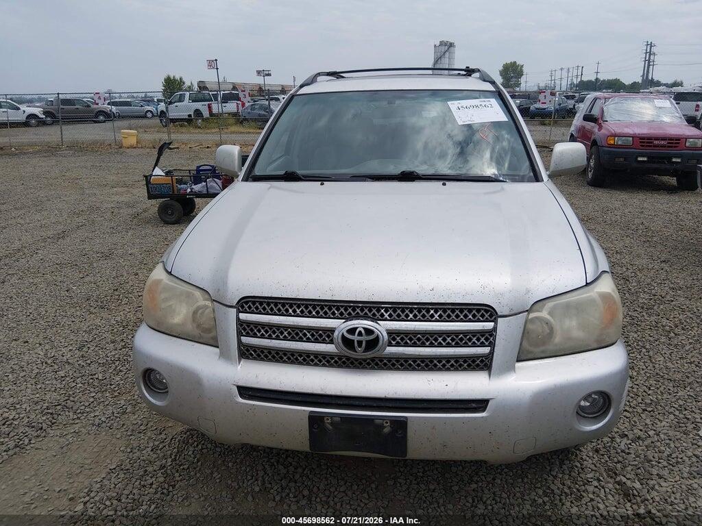JTEDW21A860015787 2006 TOYOTA HIGHLANDER HYBRID photo no. 6