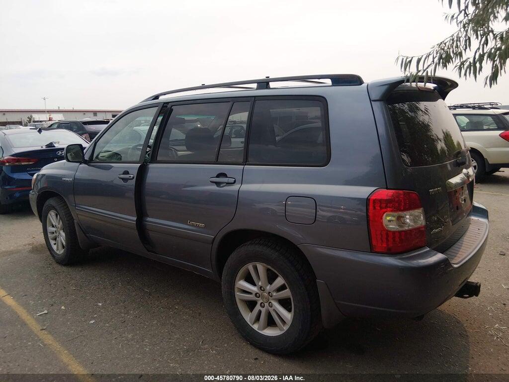 JTEEW21A960024938 2006 TOYOTA HIGHLANDER HYBRID photo no. 3