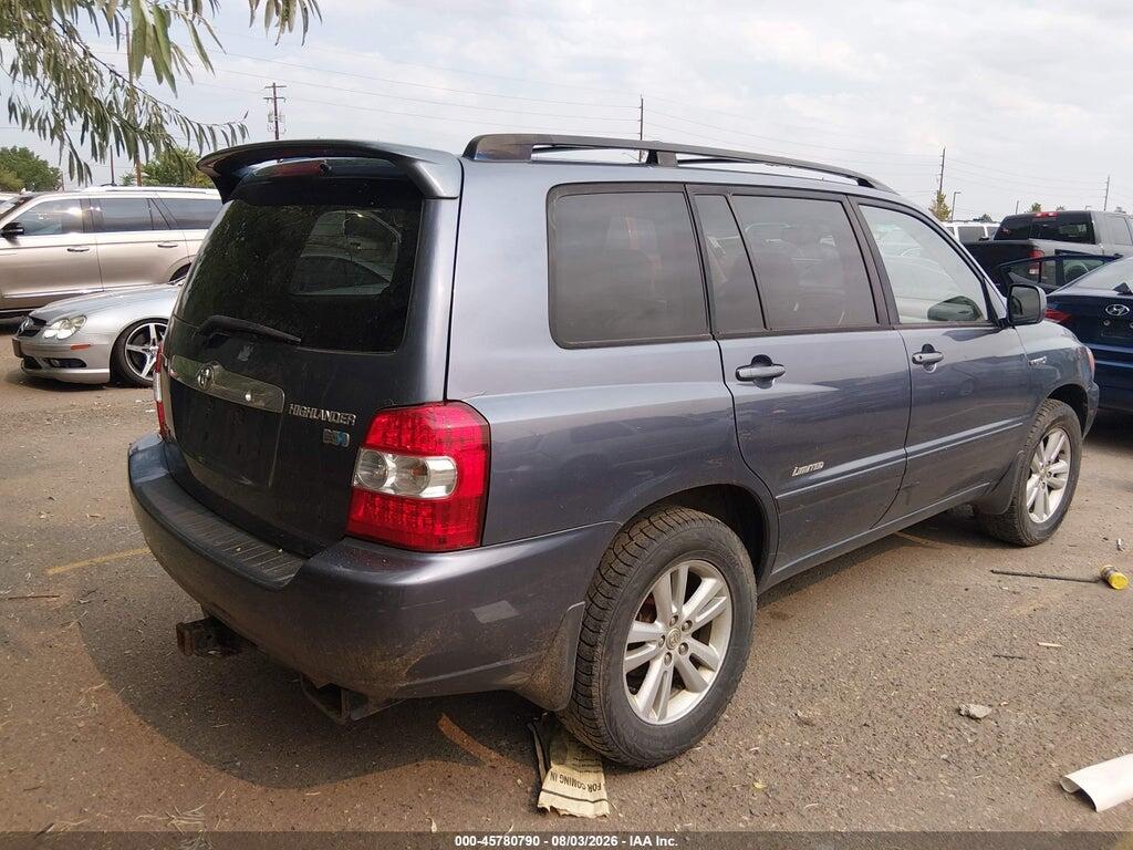 JTEEW21A960024938 2006 TOYOTA HIGHLANDER HYBRID photo no. 4