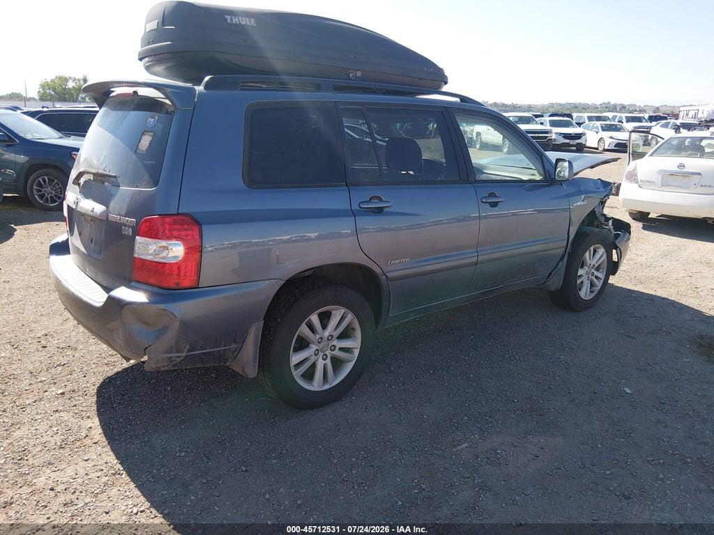 JTEEW21A860024039 2006 TOYOTA HIGHLANDER HYBRID photo no. 4