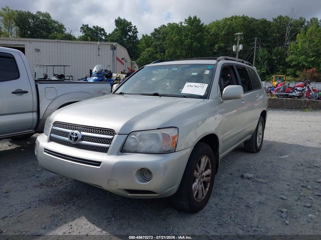 JTEEW21A060002598 2006 TOYOTA HIGHLANDER HYBRID photo no. 2