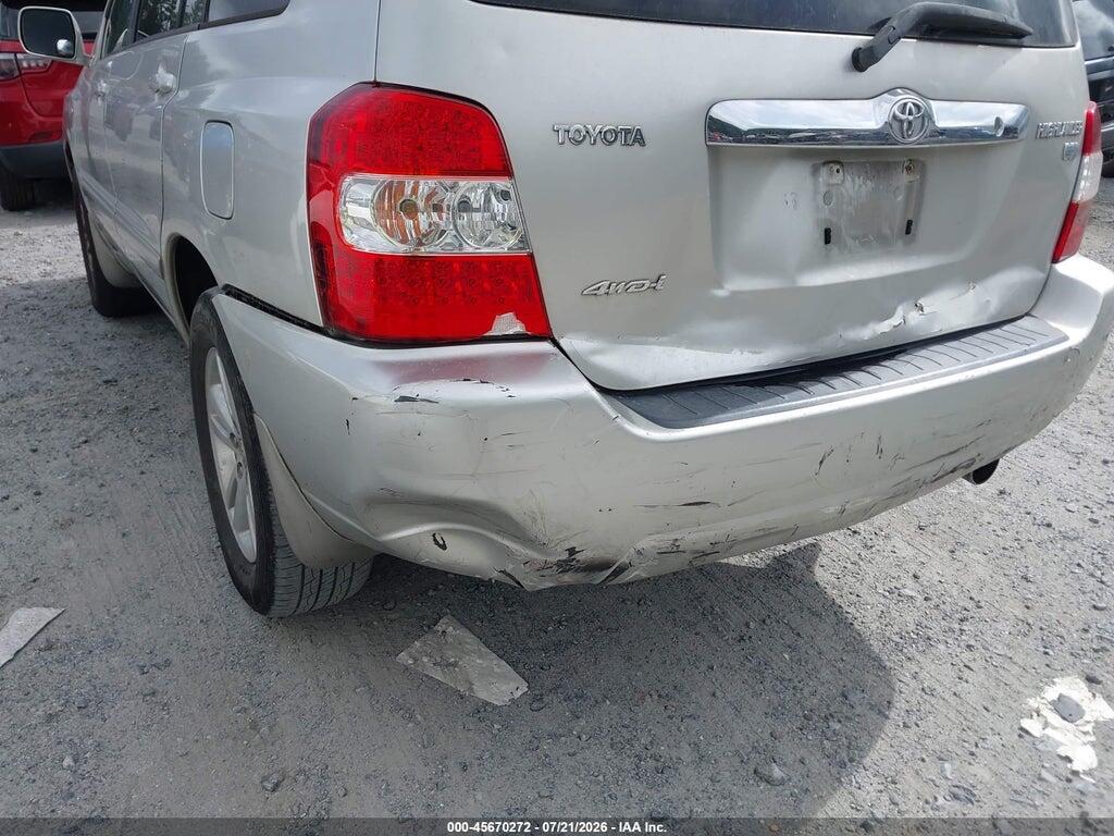 JTEEW21A060002598 2006 TOYOTA HIGHLANDER HYBRID photo no. 6