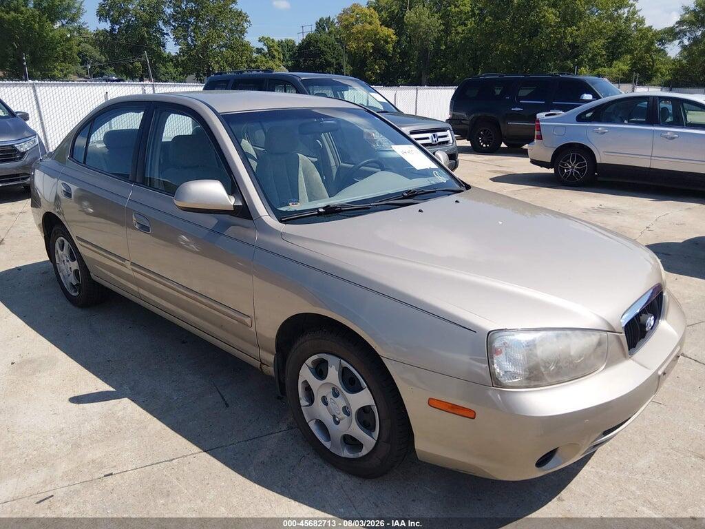 KMHDN45D22U334088 2002 HYUNDAI ELANTRA photo no. 1
