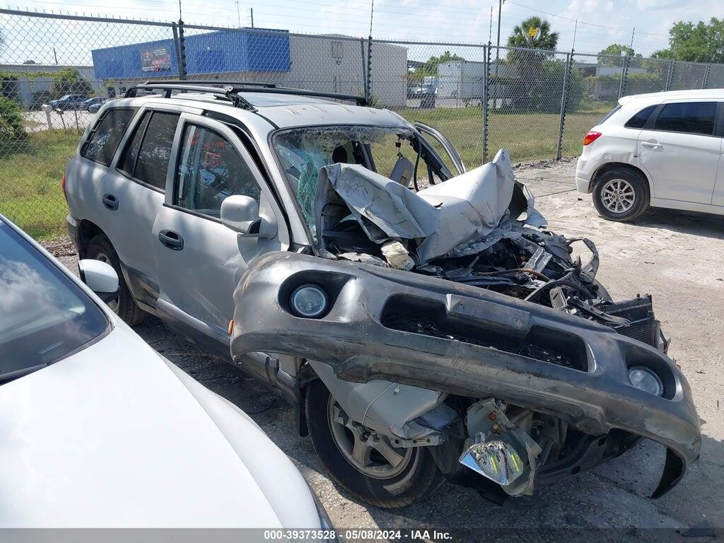 KM8SC13D02U338882 2002 HYUNDAI SANTA FE photo no. 1