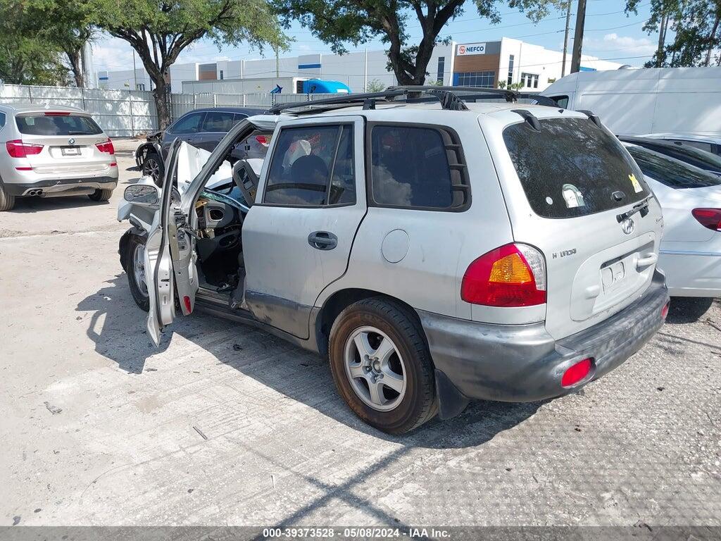 KM8SC13D02U338882 2002 HYUNDAI SANTA FE photo no. 3