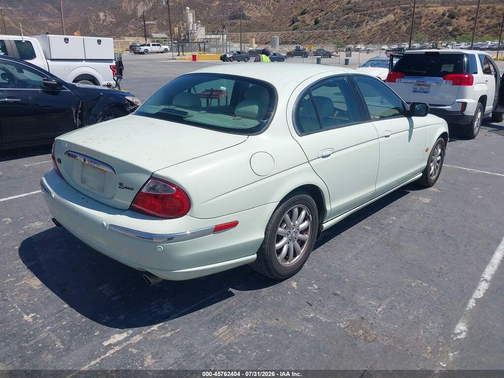 SAJDA01P92GM40353 2002 JAGUAR S-TYPE photo no. 4