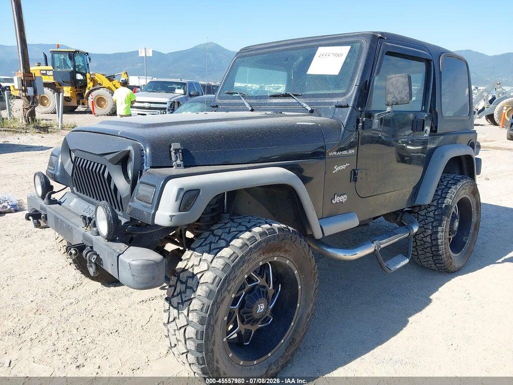 1J4FA49S02P737884 2002 JEEP WRANGLER photo no. 2