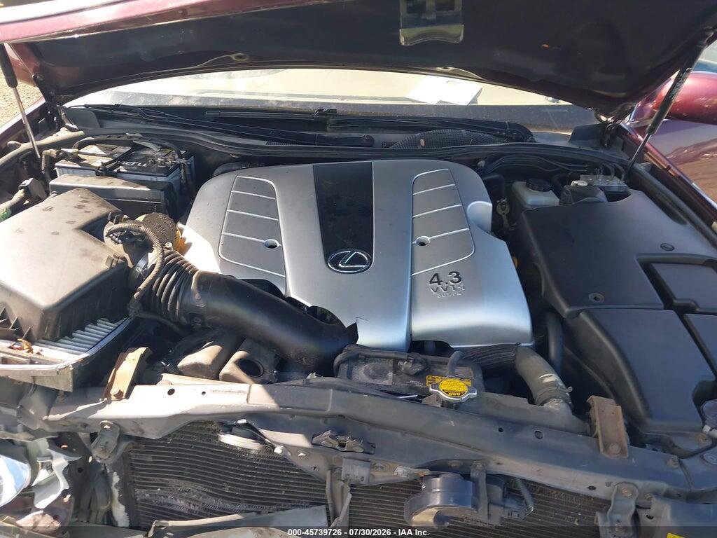 JTHBN30F920085311 2002 LEXUS LS 430 photo no. 10