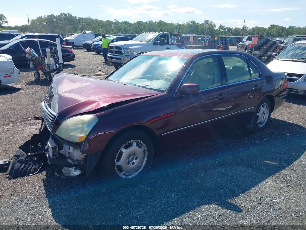 JTHBN30F920085311 2002 LEXUS LS 430 photo no. 2