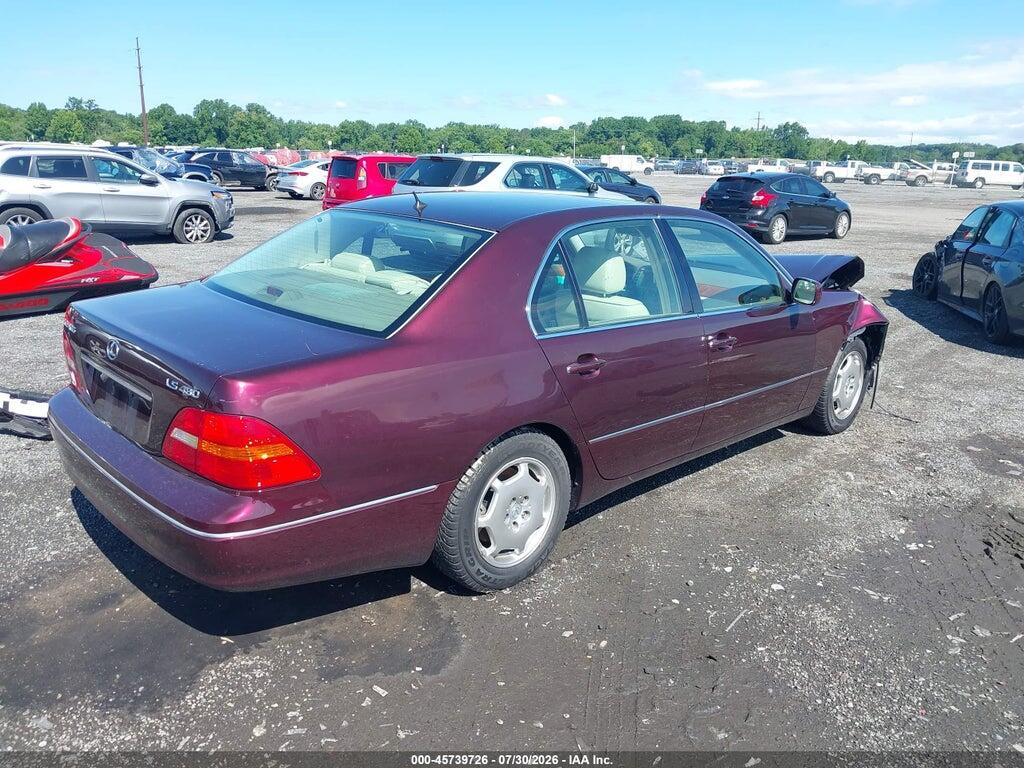 JTHBN30F920085311 2002 LEXUS LS 430 photo no. 4