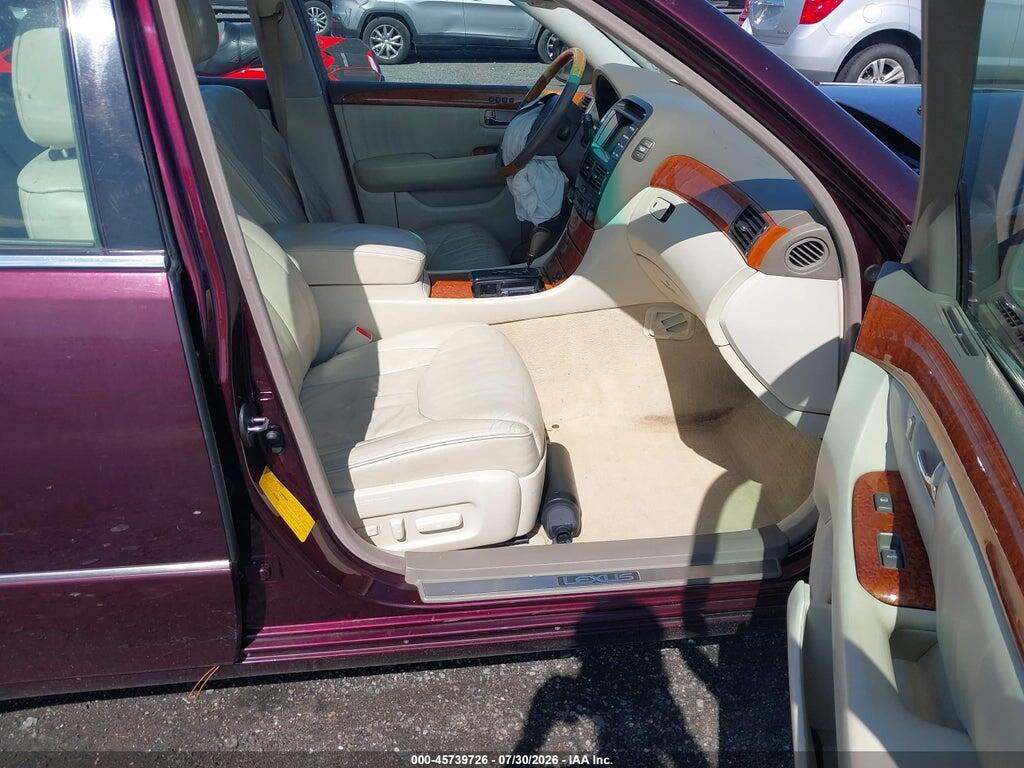 JTHBN30F920085311 2002 LEXUS LS 430 photo no. 5