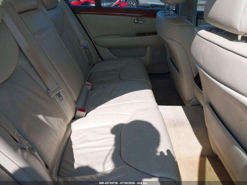 JTHBN30F920085311 2002 LEXUS LS 430 photo no. 8