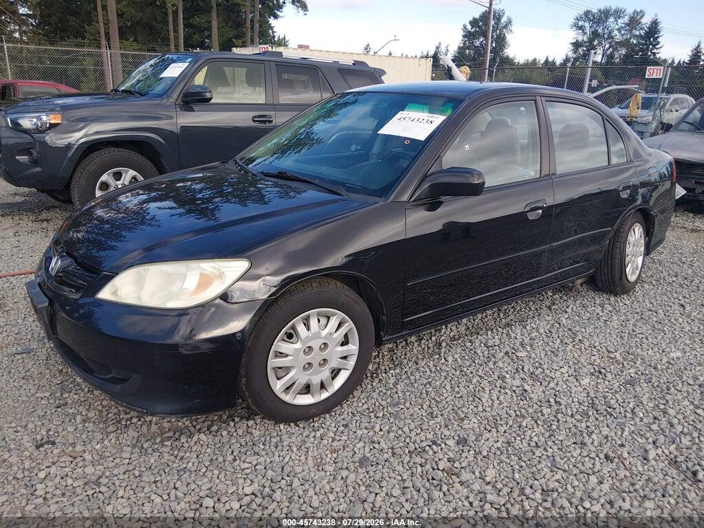 2HGES16554H584150 2004 HONDA CIVIC photo no. 2