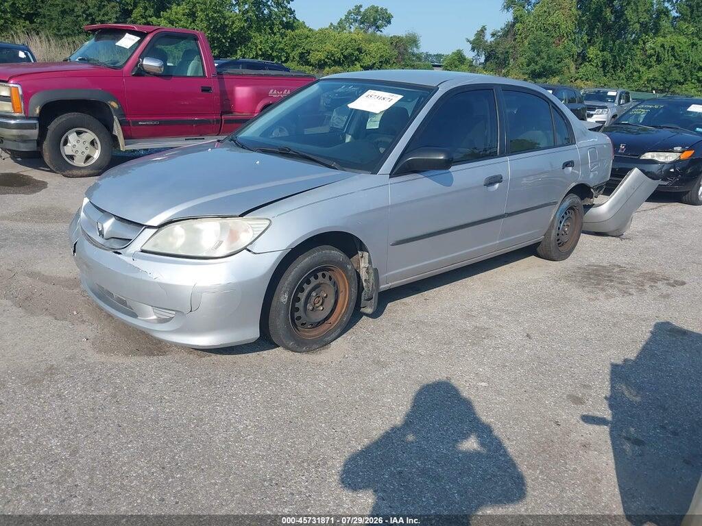 1HGES16354L006325 2004 HONDA CIVIC photo no. 2