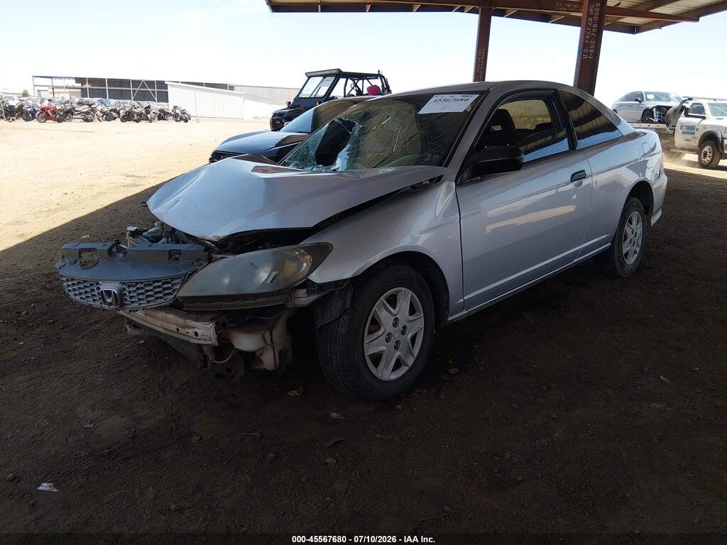 1HGEM221X4L049384 2004 HONDA CIVIC photo no. 2