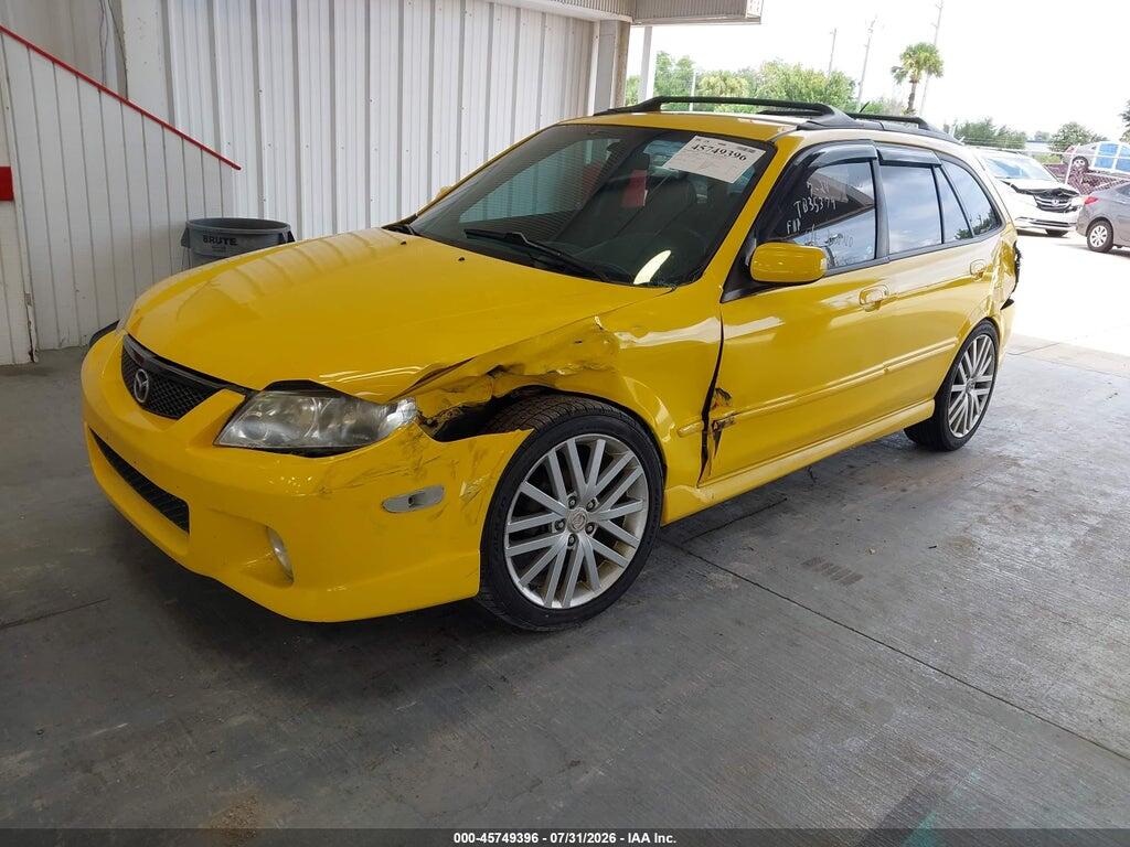 JM1BJ245321547817 2002 MAZDA PROTEGE5 photo no. 2