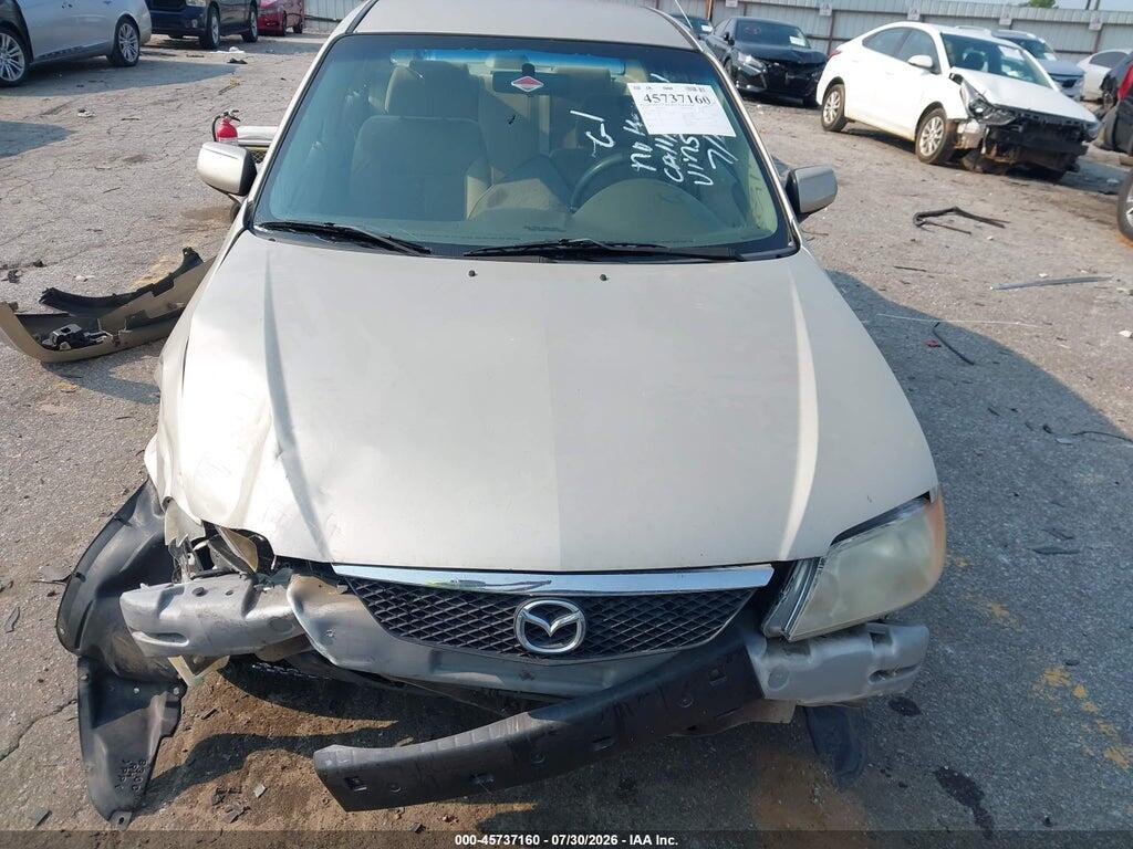 JM1BJ225520515735 2002 MAZDA PROTEGE photo no. 11