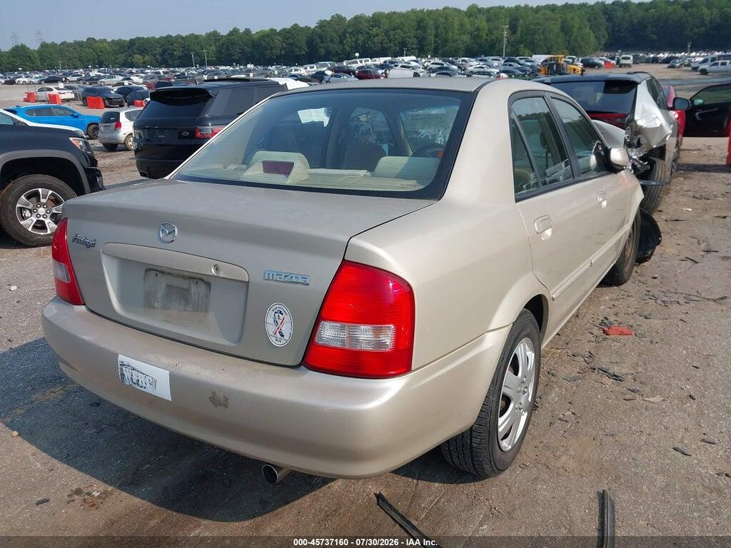 JM1BJ225520515735 2002 MAZDA PROTEGE photo no. 4