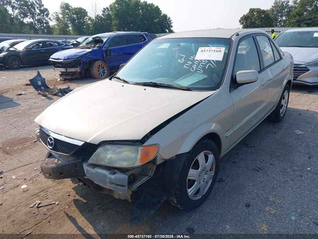 JM1BJ225520515735 2002 MAZDA PROTEGE photo no. 6
