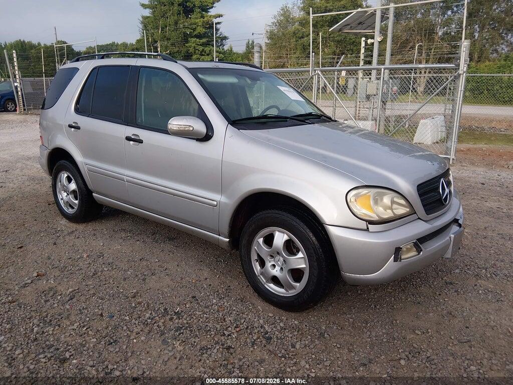 4JGAB54E82A295164 2002 MERCEDES-BENZ ML 320 photo no. 1