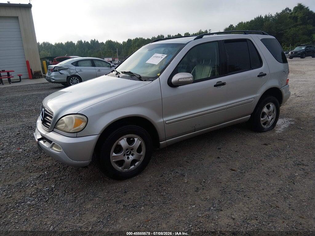 4JGAB54E82A295164 2002 MERCEDES-BENZ ML 320 photo no. 2