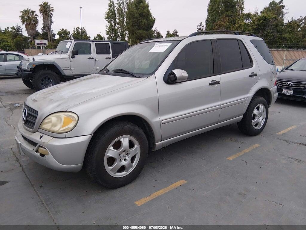 4JGAB54E22A304313 2002 MERCEDES-BENZ ML 320 photo no. 2