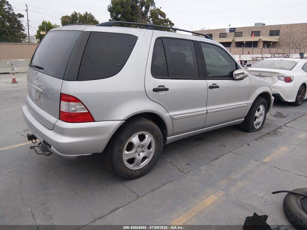 4JGAB54E22A304313 2002 MERCEDES-BENZ ML 320 photo no. 4