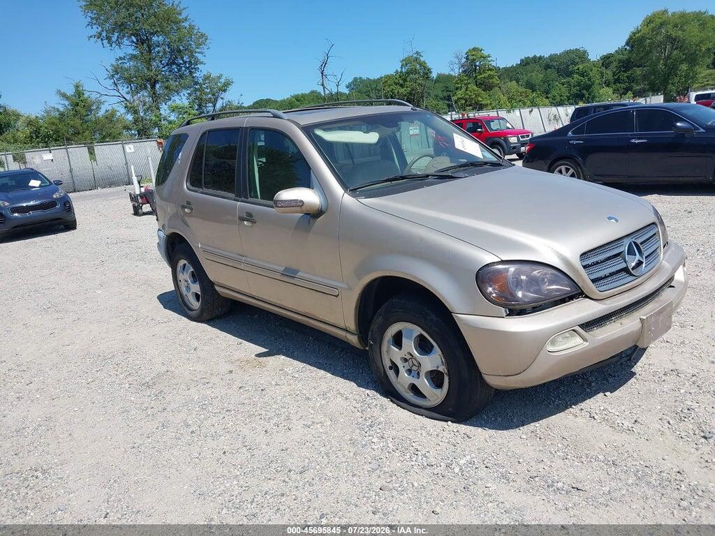 4JGAB54E92A306995 2002 MERCEDES-BENZ ML photo no. 1