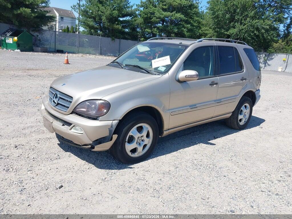 4JGAB54E92A306995 2002 MERCEDES-BENZ ML photo no. 2