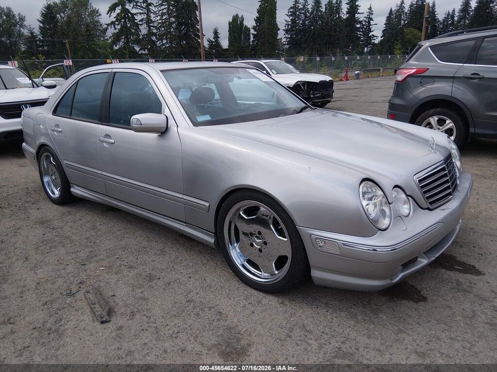 2002 MERCEDES-BENZ E 55 AMG WDBJF74J12B447456