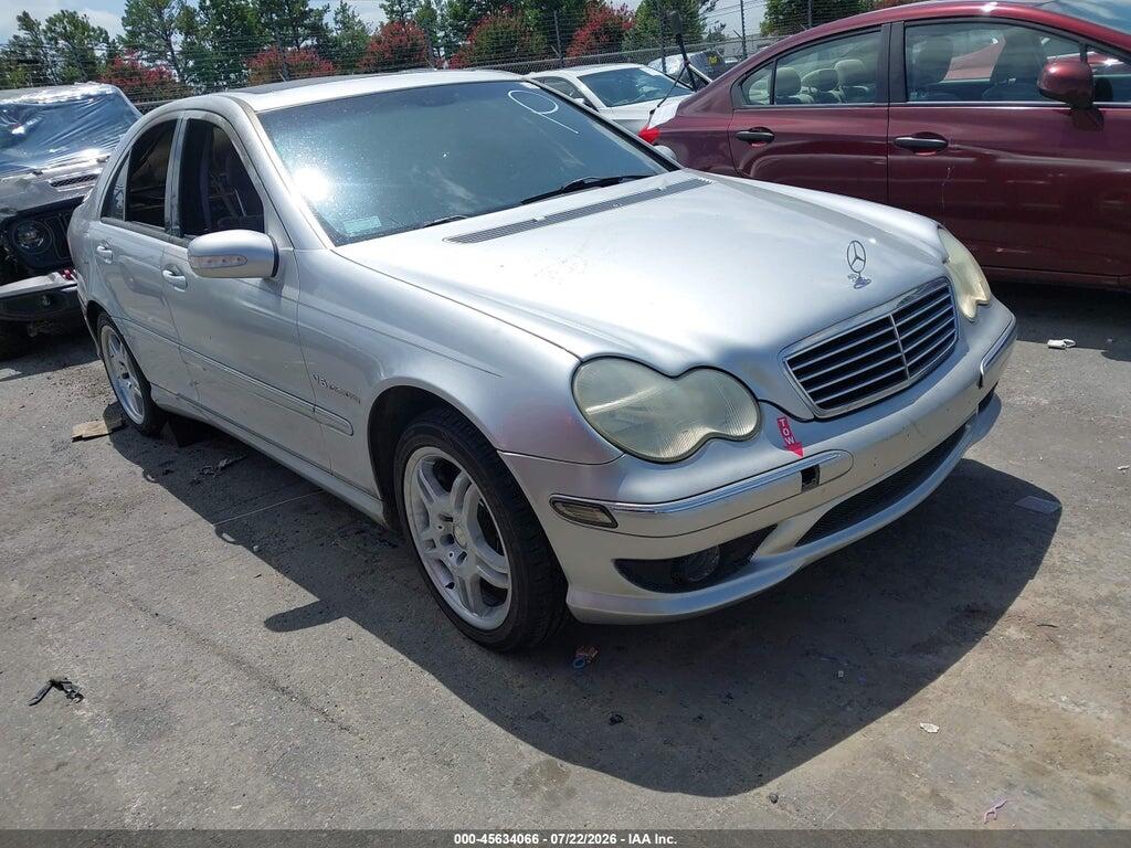 2002 MERCEDES-BENZ C 32 AMG WDBRF65J82F225260
