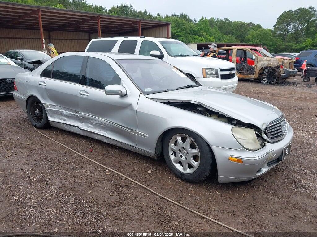 2002 MERCEDES-BENZ S 500 WDBNG75J22A268295