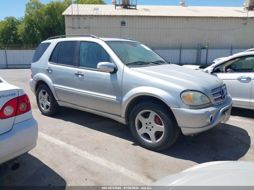 2002 MERCEDES-BENZ ML 55 AMG 4JGAB74E02A290262