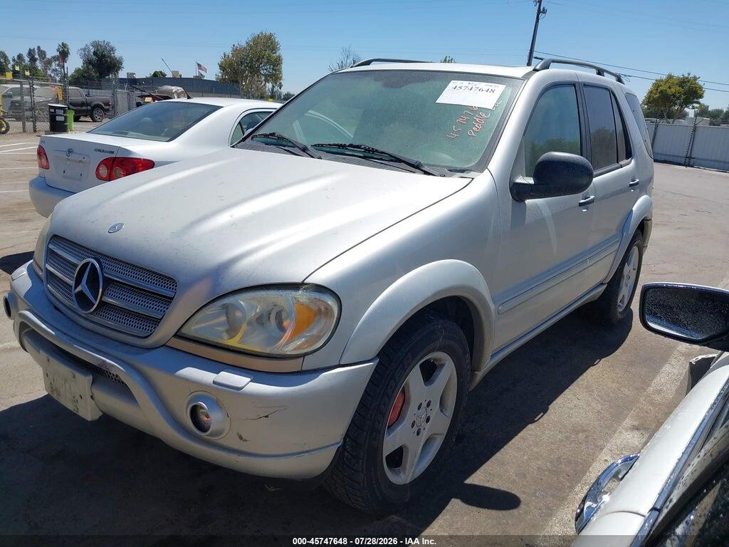 4JGAB74E02A290262 2002 MERCEDES-BENZ ML 55 AMG photo no. 2
