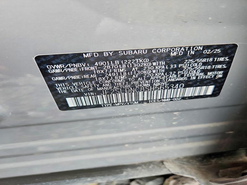 2025 SUBARU FORESTER LIMITED — Фото 14 из 14