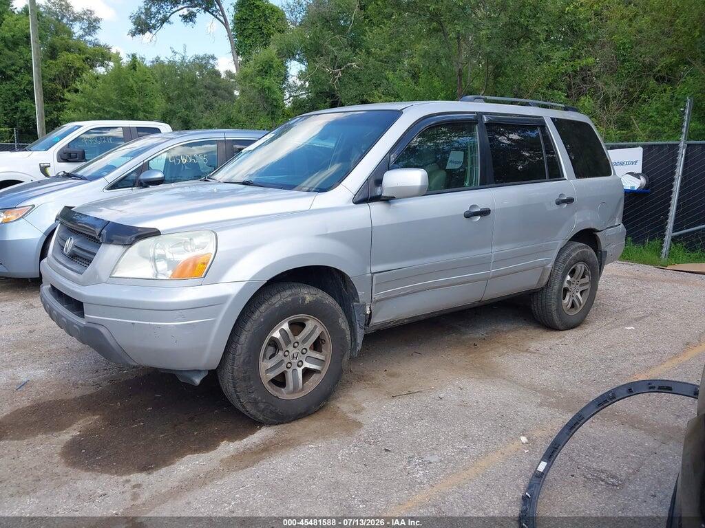 2HKYF18514H502435 2004 HONDA PILOT photo no. 2