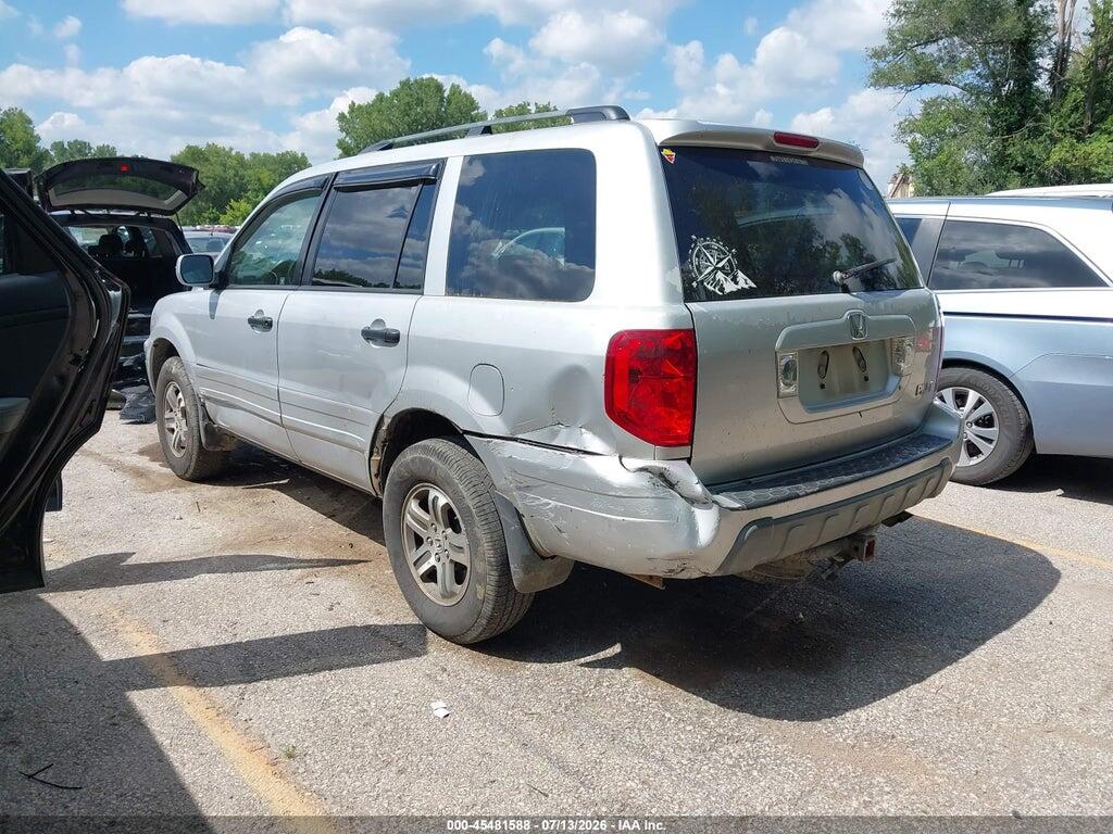 2HKYF18514H502435 2004 HONDA PILOT photo no. 3