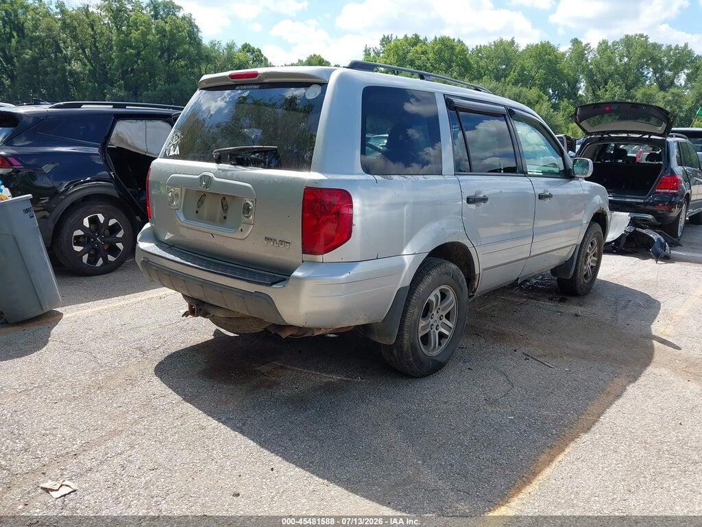 2HKYF18514H502435 2004 HONDA PILOT photo no. 4