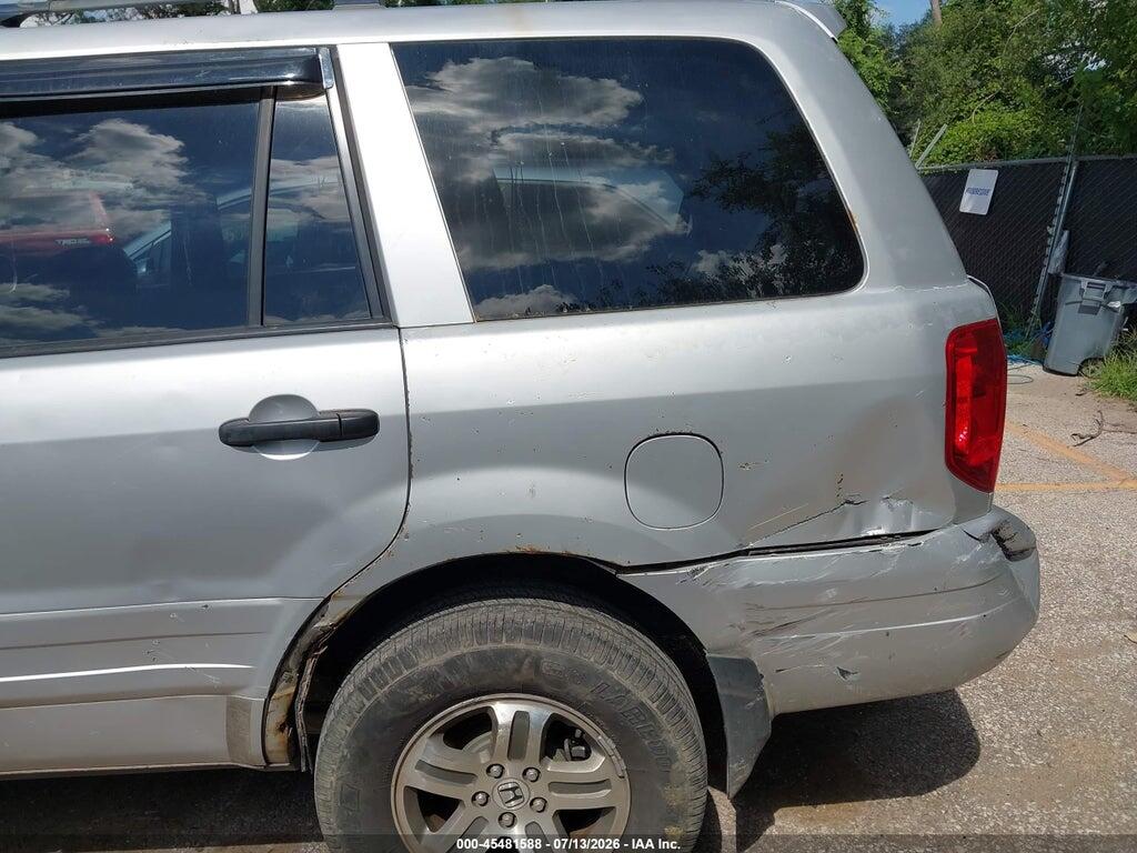 2HKYF18514H502435 2004 HONDA PILOT photo no. 6