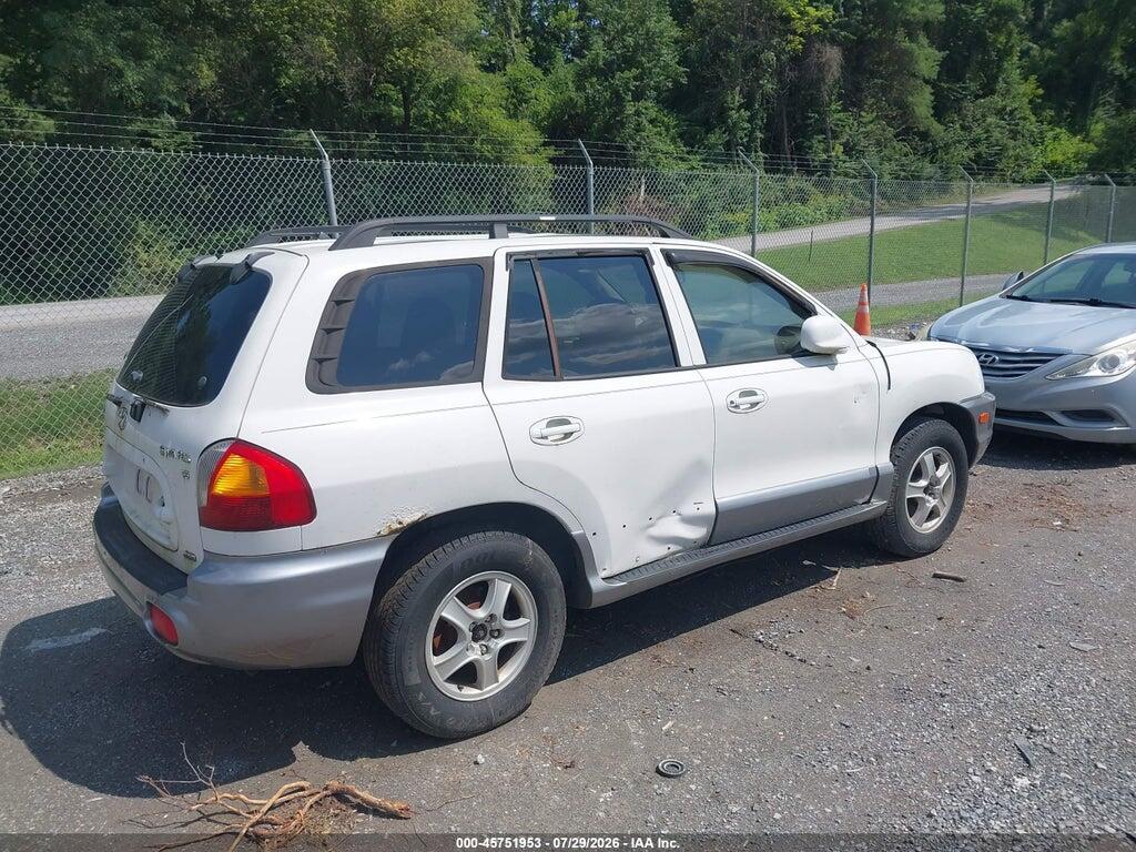 KM8SC73DX4U759434 2004 HYUNDAI SANTA FE photo no. 4